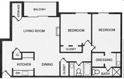 2BR/2BA