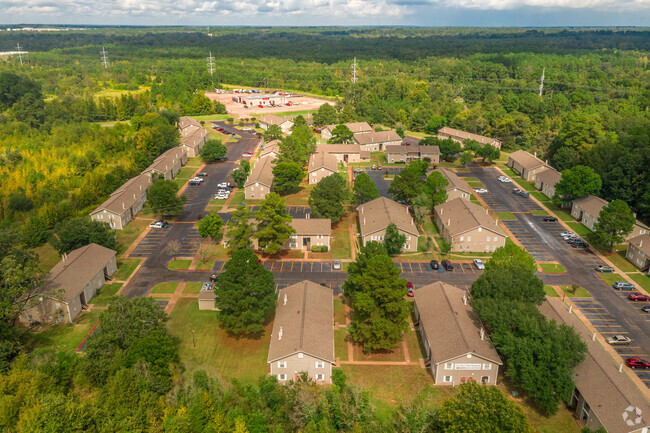 Aerial - Salem Village Rental