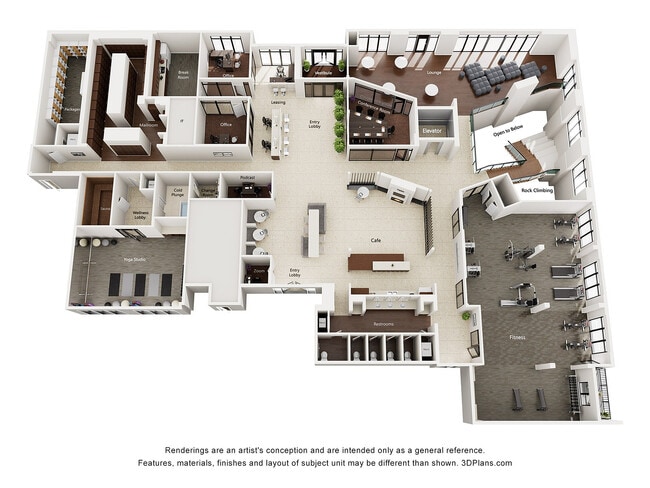 ArriveKC | Upper Level Amenities