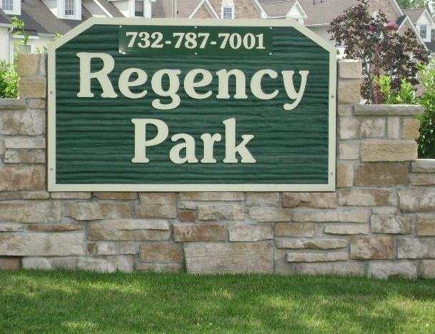 Main Entrance Sign - Regency Park (NO PETS ALLOWED) Apartments