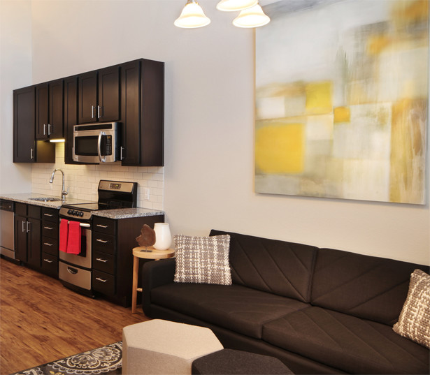 Penthouses with high ceilings - The Battery on Blake Street Apartments