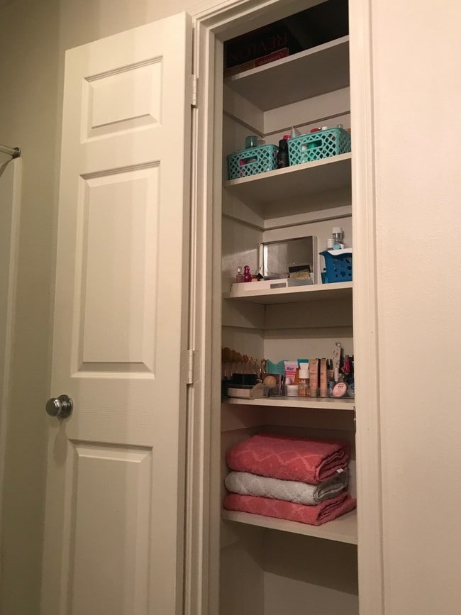 IB Bathroom Linen closet