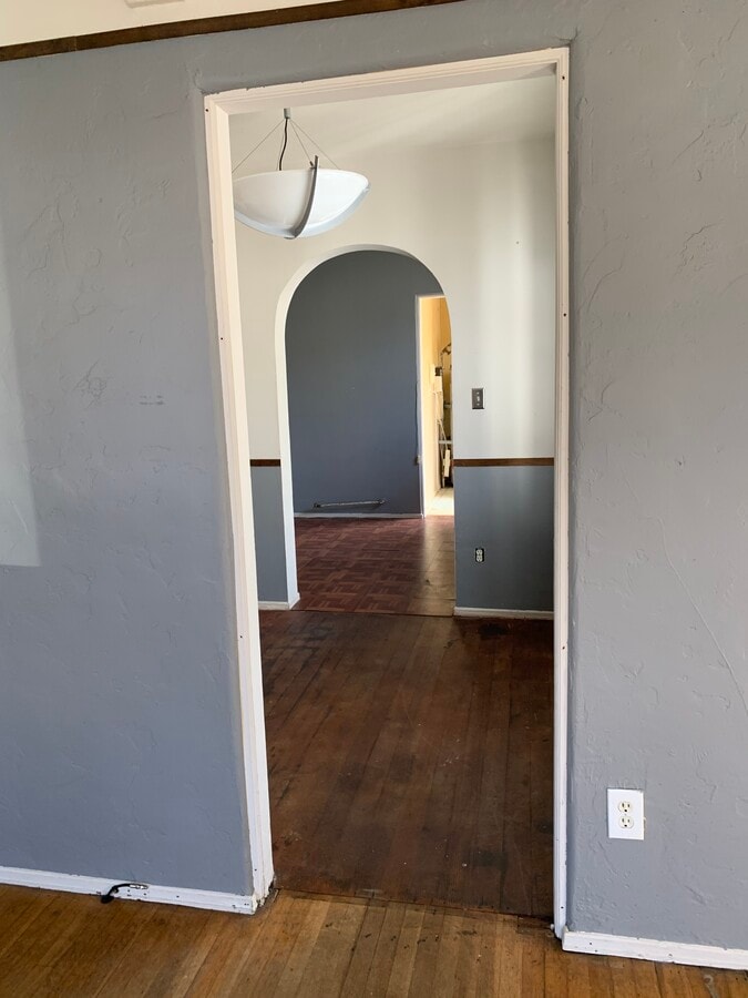 Living room, Dinning room, and utility room for washer and dryer. - 1069 Termino Ave