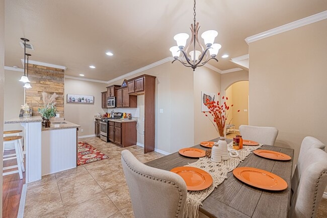 Kitchen and dining