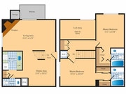 2BR 2.5 BA F 1341