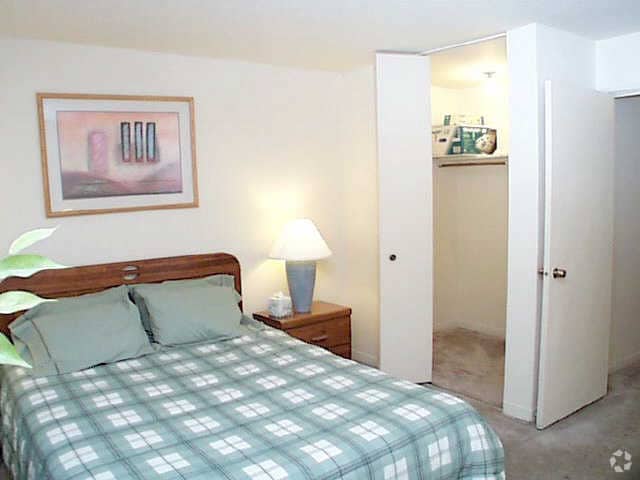 First Bedroom - Kings Court Apartments