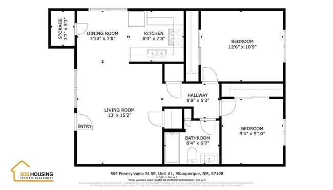 Photo - Spacious 2-Bedroom Unit Near Kirtland Air Force Base Unit 1