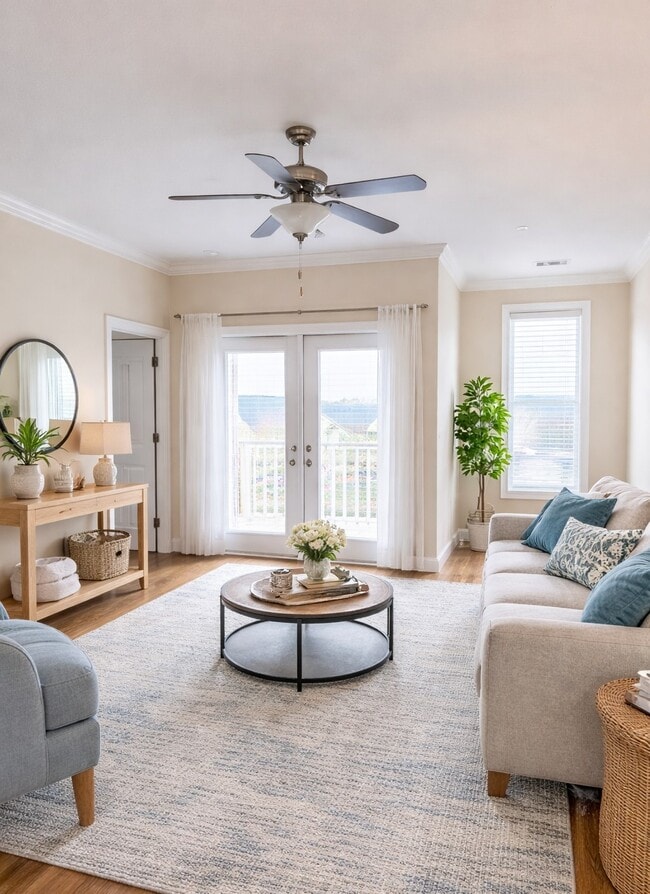 1 Bedroom Balcony - Palisades of Lincolnton