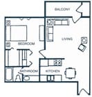 1BR/1BA