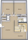2 Bedroom 1 Bathroom