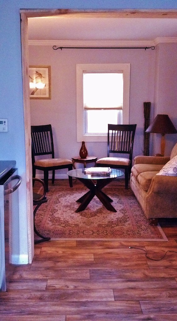 Flooded with natural light