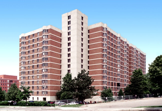 View from the southeast