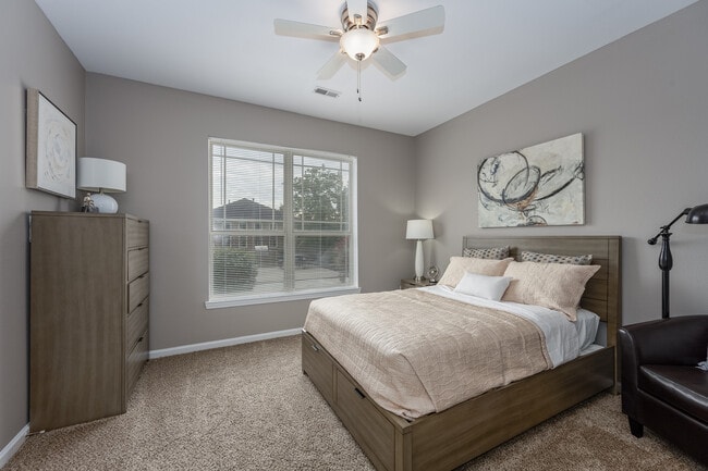 Large Bedrooms with Walk-In Closets