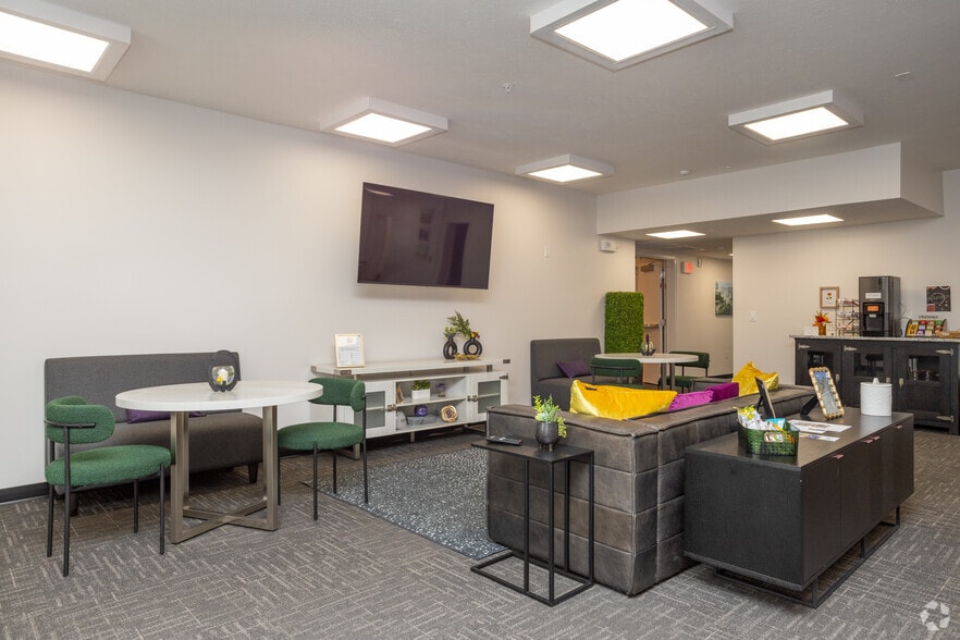 Community Lounge with Comfortable Seating