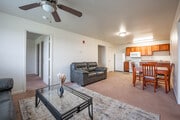 3BR, 3BA - 650SF - Living Room