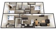 C1: 3 Bed 3 Bath