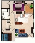 2BR/1BA