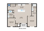 UNIT 2B (1_100 SF)