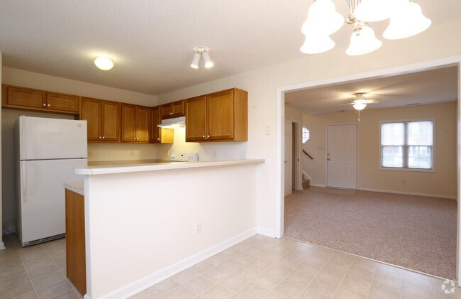 2BR, 2.5BA - 1050 SF- Kitchen