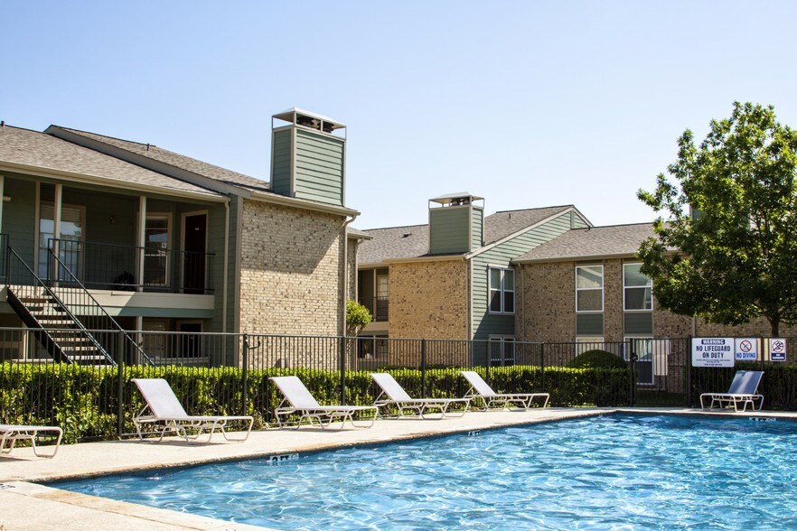 Lounge in the sun —this is resort-style relaxation, right at home.