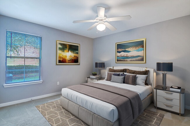 2 Bed 2 Bath Bedroom