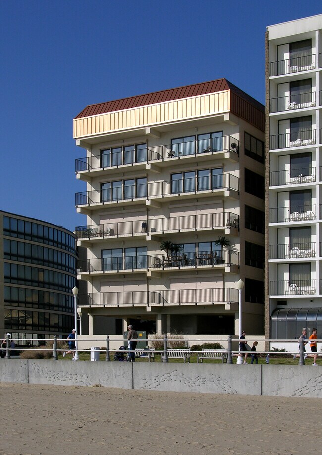 From the beach to the northeast - Seascape Condominium