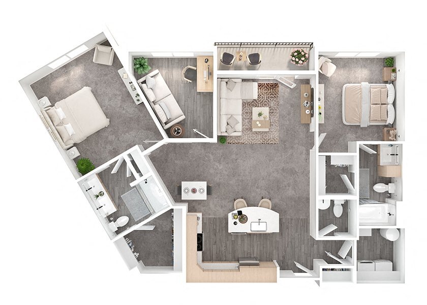 Floor Plan - Monte Rosa