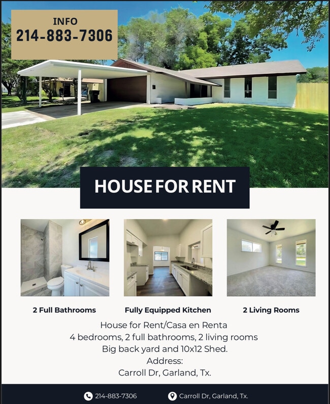 Building Photo - 1601 Carroll Dr Rental