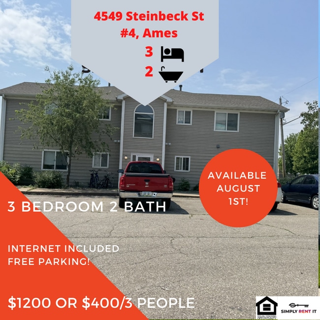 Building Photo - 3 Bedroom 2 Bathroom with Internet! Unit 4