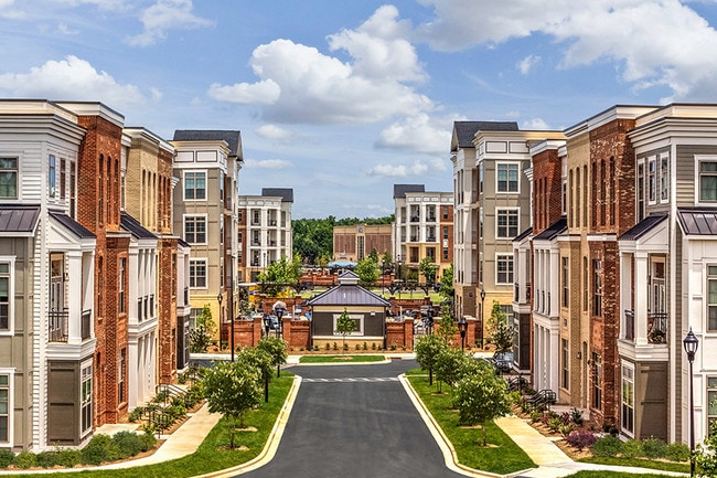 1, 2 & 3-bedroom apartments and townhomes