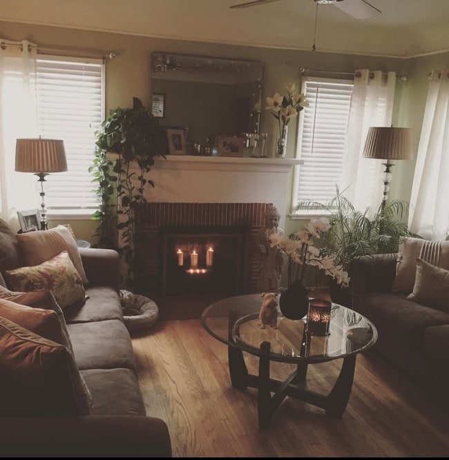 Living Room with fireplace