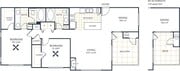 B3 floor plan The Paseo at Town Center