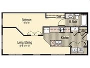 1BR/1BA
