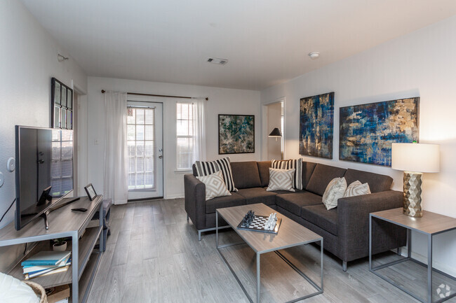 4BR, 4BA - Living Room - The Madison Apartments