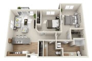810-1000 SQ FT