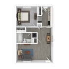 One Bedroom | One Bathroom 3D Furnished