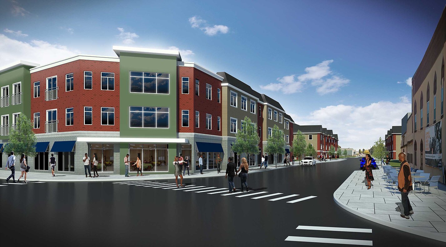 Photo - Upper Falls Square