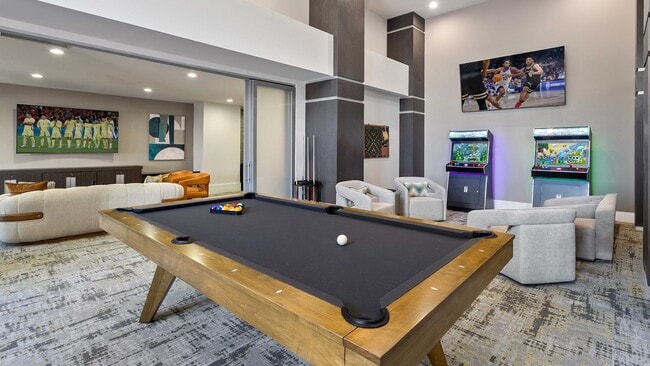 Shoot a game of pool in our resident lounge