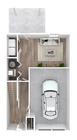 Hudson Ridge Phase 1, 4 Bedroom First Floor Plan With Garage