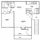 1BR/1BA