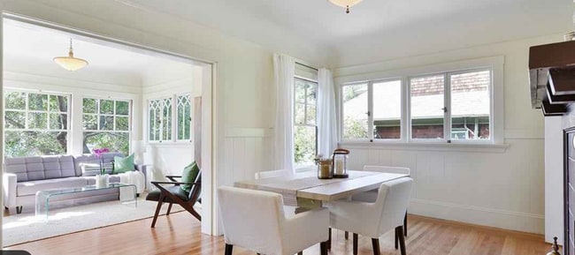 Dining room - 2644 Benvenue Ave Unit Charming Elmwood Apt