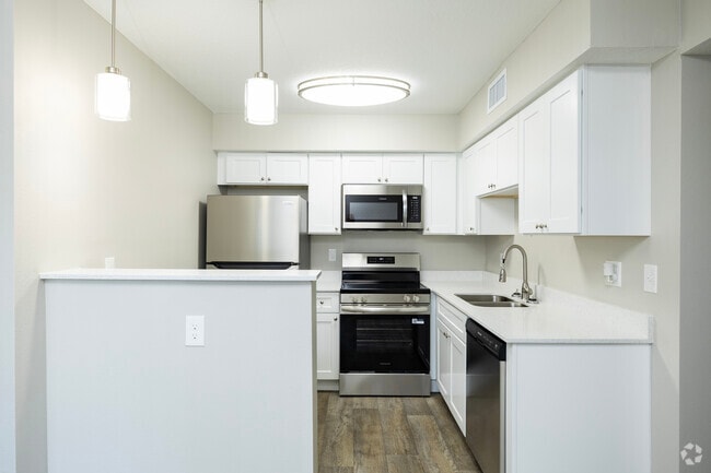 Apartamento rehabilitado de 1 dormitorio y 1 baño - 667 pies cuadrados - Cocina