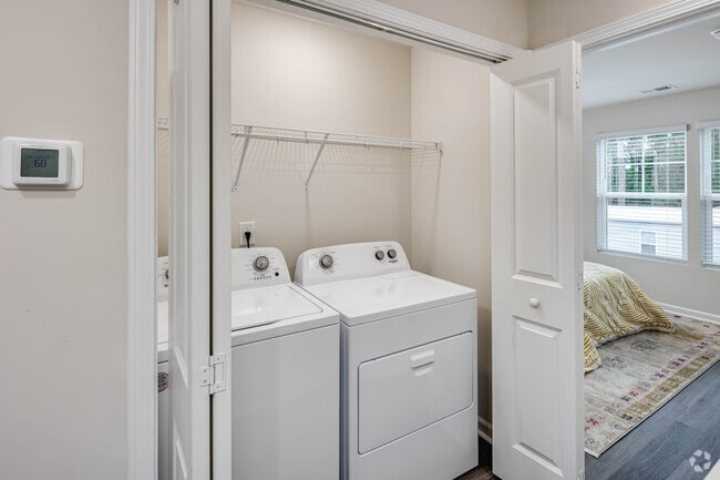 Laundry area from hallway.