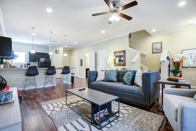 The-Collective-at-Clemson-Apartments-Open-Floor-Plan-Living-Room - The Collective at Clemson