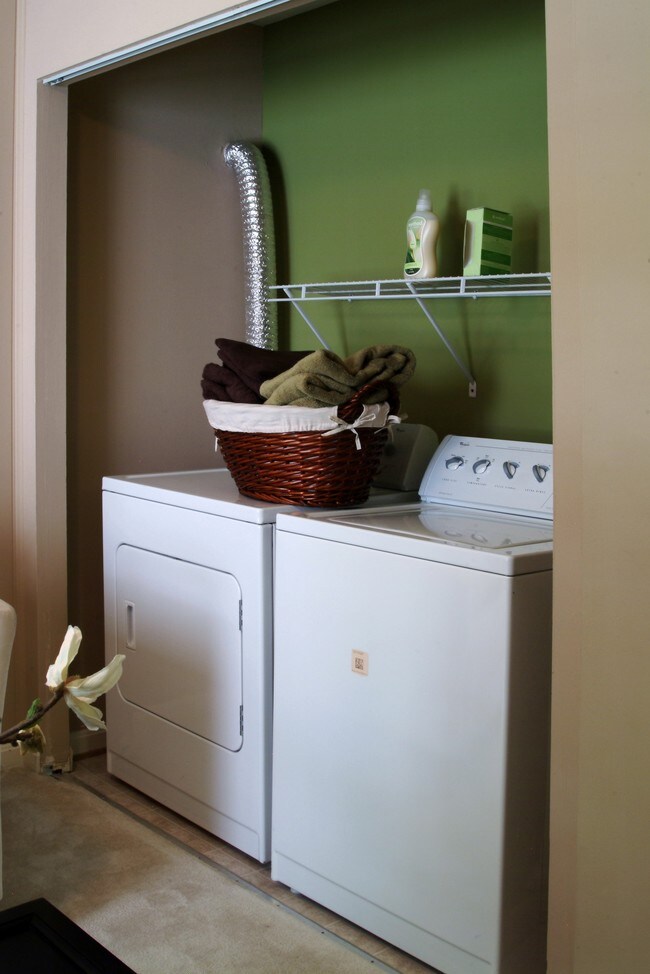 Washer and dryer