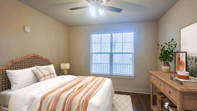 Bedroom with Hard Surface Flooring - Reserve at Summit Crossing
