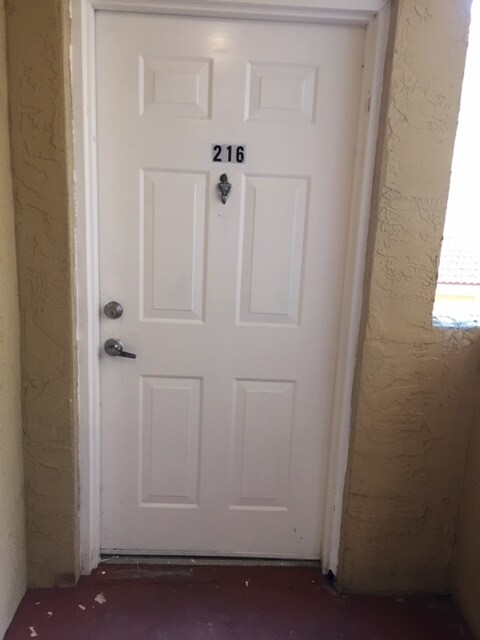 Entrance to the Unit - 2640 S University Dr Unit 216