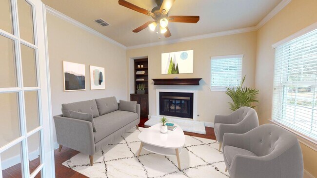 Photo - Craftsman-style Alamo Heights home with fe...