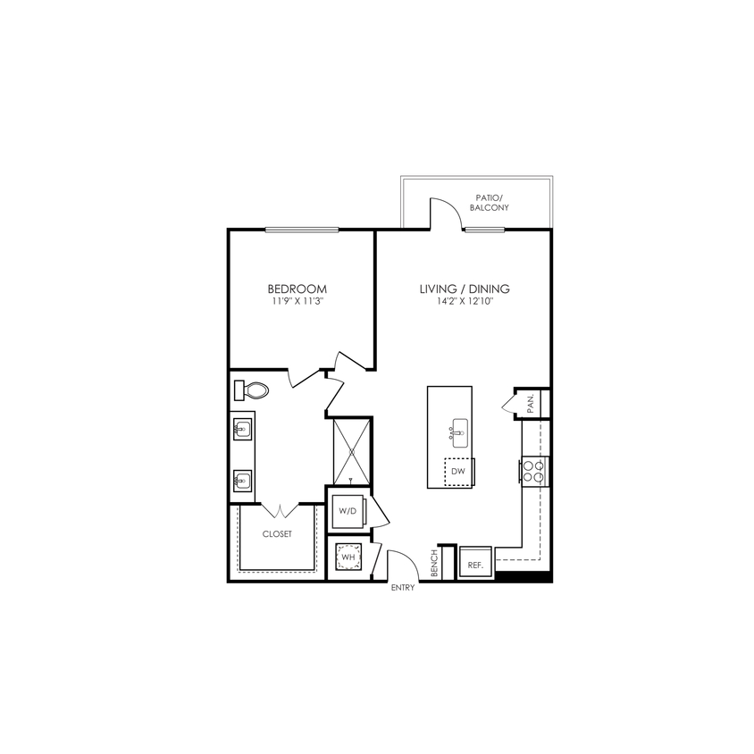 Floor Plan - A3- 1x1