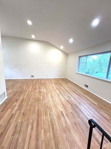 Living room, vaulted ceiling - 56 Fairway Dr